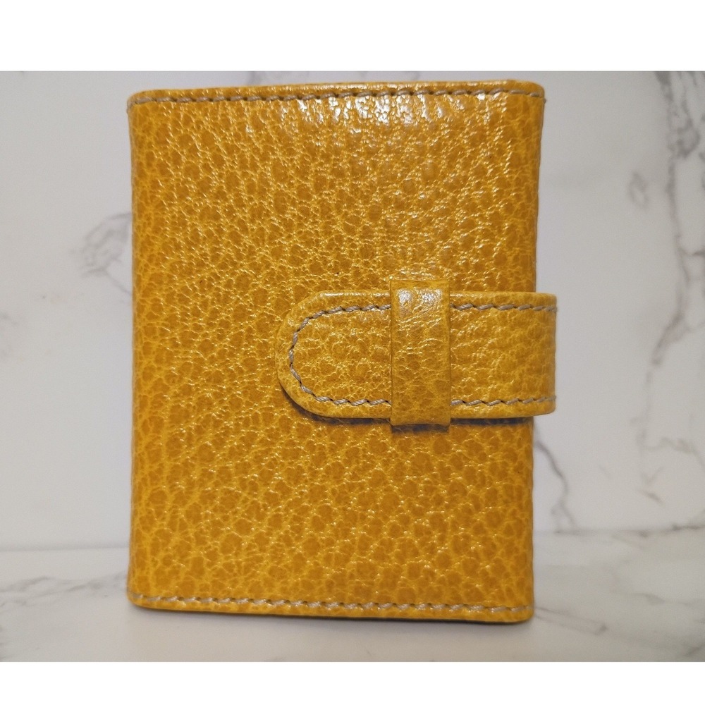 KATE SPADE Staci Naples Yellow Small Trifold Leather Wallet/Cardholder - NWT